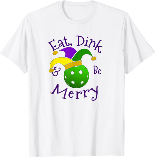 Mardi Gras Pickleball T-Shirt